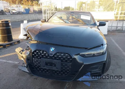 2023 BMW 430I из США, поврежденный, VIN WBA23AT02PCL61138